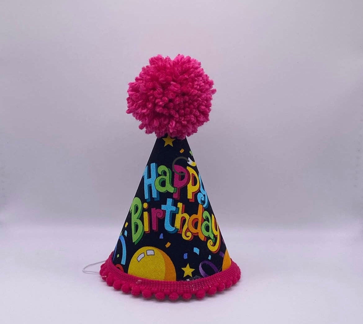 Happy Birthday Handcrafted Dog Party Hat By Pup Party Hats – Love From Betty